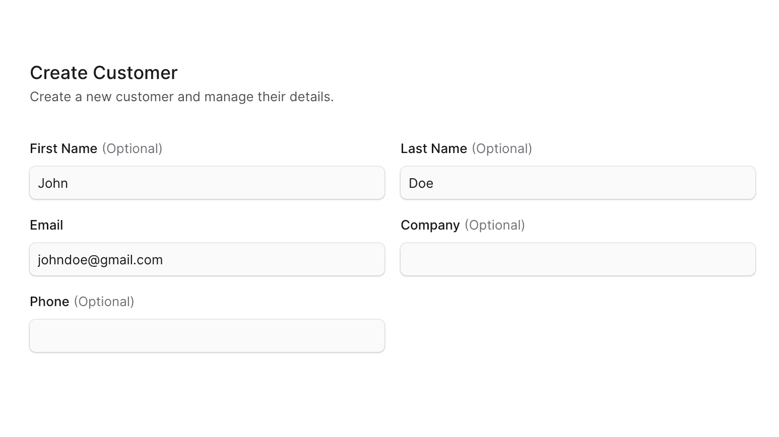 创建价格表表单